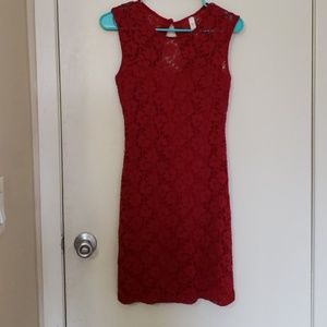 Red dress